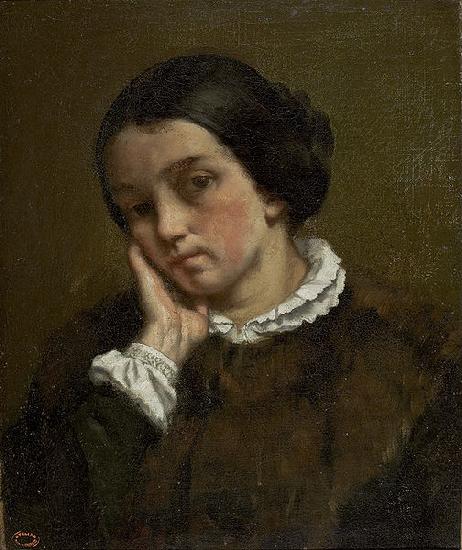 Gustave Courbet Zelie Courbet oil painting picture